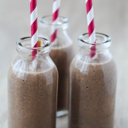 Healthy Hot Chocolate Smoothies - Recipe photo by RenBehan