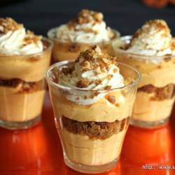 Pumpkin Mousse Minis - Recipe photo by Soffia Wardy