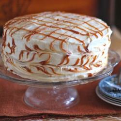 Pumpkin Spice Layer Cake - Recipe photo by tjake