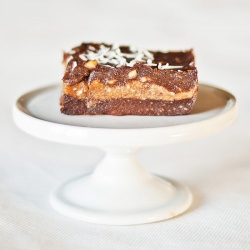 Chocolate, Banana, Coconut Slice - Recipe photo by Suzanneper
