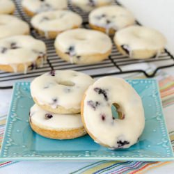 Blueberry Donuts - Recipe photo by magnolia days