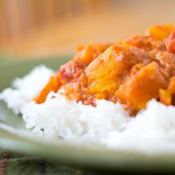 Butternut Squash Coconut Curry - Recipe photo by peteandbuzz