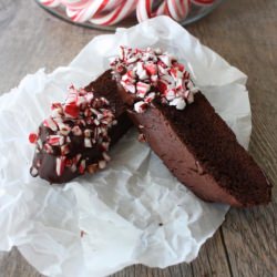 Chocolate Peppermint Biscotti - Recipe photo by kneadtocook