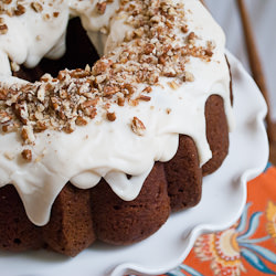 Pumpkin Spice Bundt Cake - Recipe photo by ryanbakes