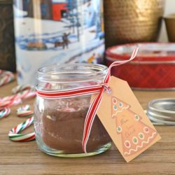 Candy Cane Hot Chocolate Powder - Recipe photo by CookTheStory