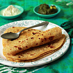 Ajwain Parathas - Recipe photo by Aromatic Cooking