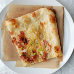 Flammkuchen - Recipe photo by theroamingkitchen