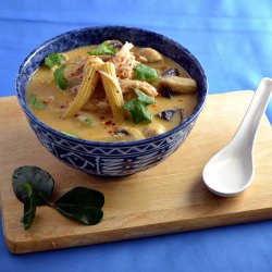 Coconut Chicken Soup - Recipe photo by The Foodie Couple