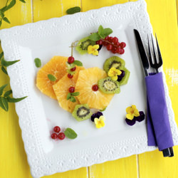 Fruit & Flower Salad With Limoncell - Recipe photo by Apron and Sneakers