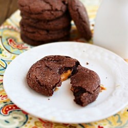 Salted Caramel Chocolate Cookies - Recipe photo by Comfort of Cooking