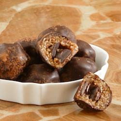 Chocolate Covered Cookie Dough Ball - Recipe photo by ediblesoundbites