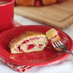 Cranberry Cream Cheese Coffeecake - Recipe photo by SunnySideUpSD