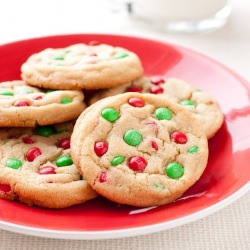 M&M Cookies - Recipe photo by cooking classy