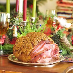Hot Buttered Rum and Pecan Ham - Recipe photo by Simply Gourmet Photography