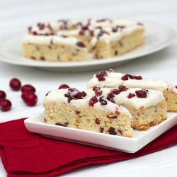 Cranberry Bliss Bars - Recipe photo by theblackpeppercorn