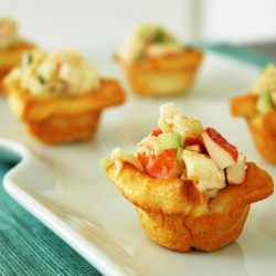 Lobster Salad Cups - Recipe photo by Nikki Dinki Cooking