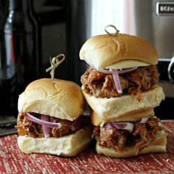 Cranberry Chipotle BBQ Pulled Pork - Recipe photo by snappygourmet