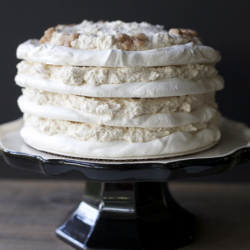 Chestnut Meringue Torte - Recipe photo by Pilarh