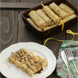Chocolate Baklava Cigars - Recipe photo by Jay12