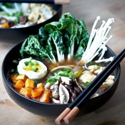 The Best Vegan Ramen - Recipe photo by Feasting at Home