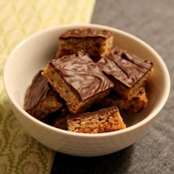 Oat-Bites with Chocolate - Recipe photo by Ellevild Madblog