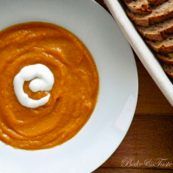 Cream of Pumpkin Soup - Recipe photo by Kas