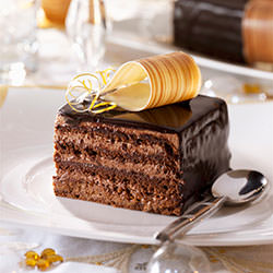 Chocolate French Christmas Cake - Recipe photo by finedininglovers