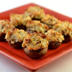 Blue Cheese&Bacon Stuffed Mushrooms - Recipe photo by supperforasteal