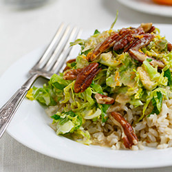 Shaved Brussels Sprouts - Recipe photo by acouplecooks