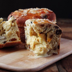 Vanilla Custard Cake-Bread - Recipe photo by Snap A Bite