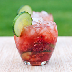 Strawberry Balsamic Smash - Recipe photo by bsinthekitchen