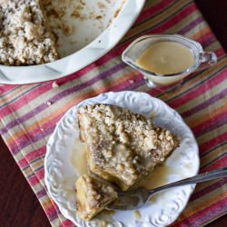 Bread Pudding with Rum Sauce - Recipe photo by ericasweettooth