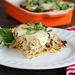 White Chicken & Artichoke Lasagna - Recipe photo by mrsregueiro