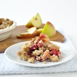 Apple Spiced Oat Cobbler - Recipe photo by includingcake