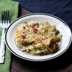 Cheesy Anaheim Poblano Pepper Rice - Recipe photo by forbiddenrice