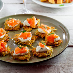 Rösti with Smoked Salmon - Recipe photo by Simply Delicious