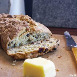 Irish Soda Bread with Fruit and Nut - Recipe photo by Blah Blah Magazine