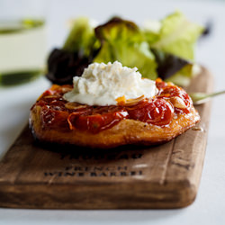 Tomato Tarte Tatin - Recipe photo by Simply Delicious