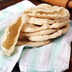 Pita Bread - Recipe photo by Home Cooking Adventure
