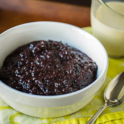 Champorado: Filipino Chocolate Rice - Recipe photo by kitchen confidante