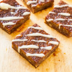 Jelly-Filled Banana Bread Bars - Recipe photo by Averie