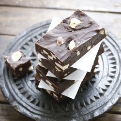 Christmas Chocolate Bars - Recipe photo by onionchoco
