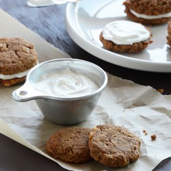 Peanut Butter Whoopie Pies - Recipe photo by AnEdibleMosaic