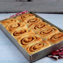 Three Versions of Cinnamon Rolls - Recipe photo by Sanjeeta kk