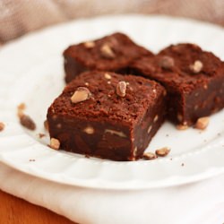 Triple Chocolate Toffee Brownies - Recipe photo by onelovelylife