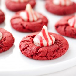Peppermint Red Velvet Cookies - Recipe photo by cooking classy