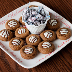 White Chocolate Kissed Gingerbread - Recipe photo by BarbaraBakes