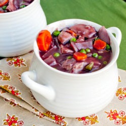 Red Wine Turkey Pot Pie - Recipe photo by IMPROVkitchen