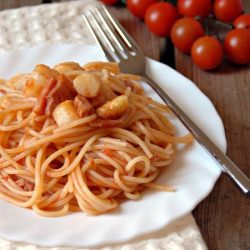 Spaghetti Asparagus - Recipe photo by mammapapera