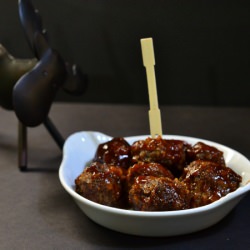 Drunk Moose Meatballs - Recipe photo by CosmopolitanCornbread